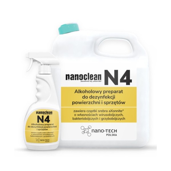 N4 Alkoholowy preparat do dezynfekcji powierzchni i sprzętów