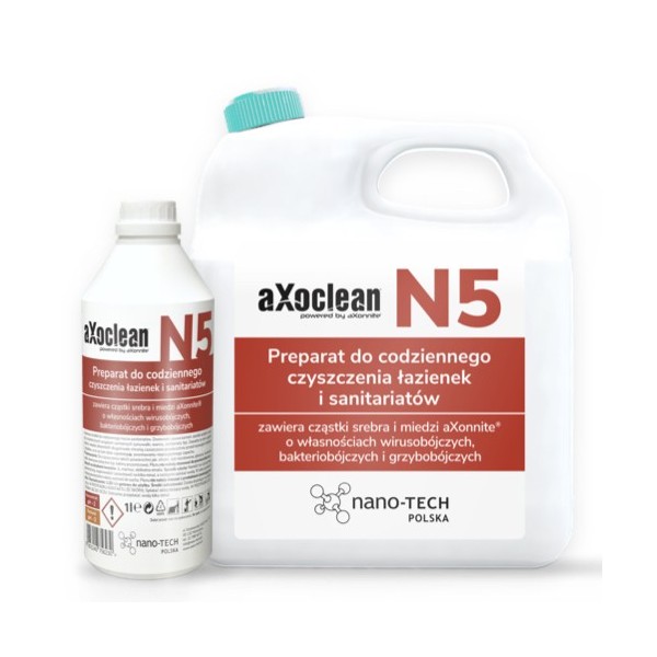 N5 aXoclean Preparat do codziennego czyszczenia łazienek i sanitariatów