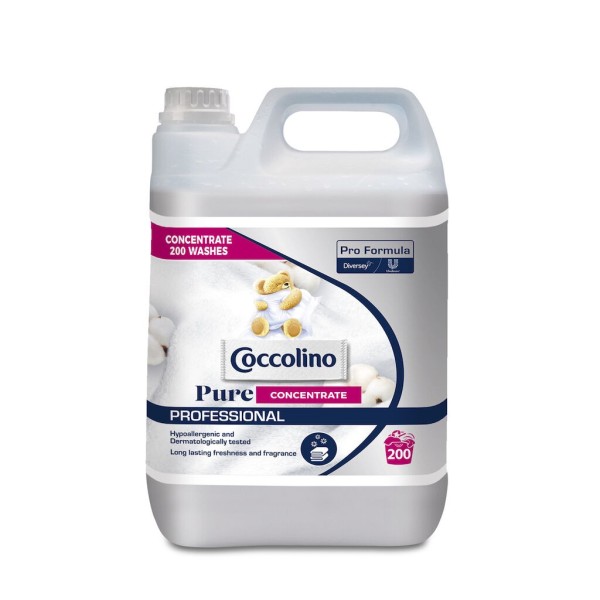 Coccolino Pro Formula Pure concentrated fabric softener 5L