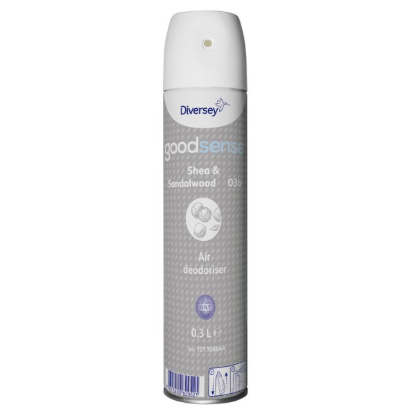Good Sense Shea & Sandalwood (aerosol spray)- odświeżacz O3b 0.3L