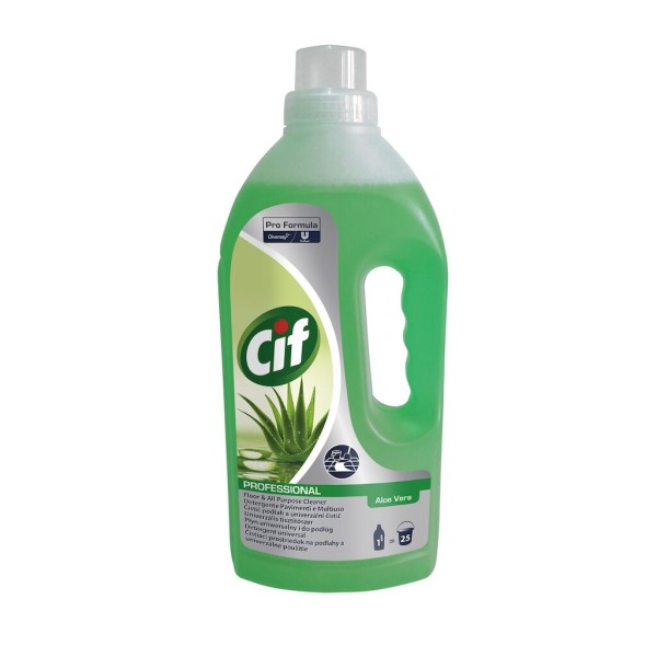Cif Floor & All Purpose Cleaner Aloe Vera 1L- płyn do wszystkich rodzajów twardych podłóg
