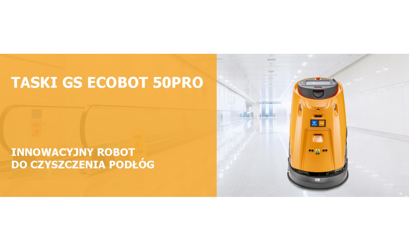 TASKI GS Ecobot 50Pro: Innowacyjny robot do czyszczenia podłóg